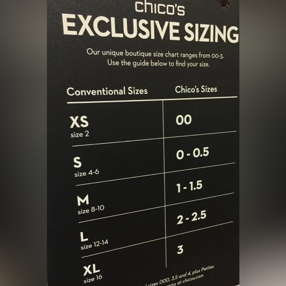 Chicos Size 00 Petite  (Size 2) So Slimming Girlfriend Crop Jeans - Picture 5 of 5